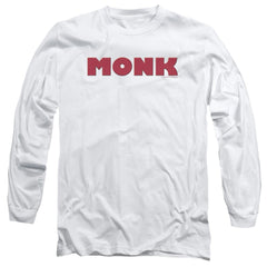 Monk Logo Men's 18/1 Cotton Long-Sleeve T-Shirt