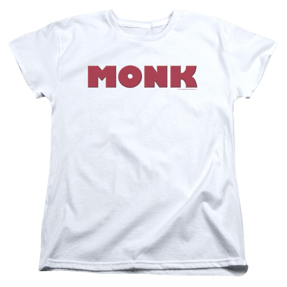 Monk Logo Women's 18/1 Cotton Short-Sleeve T-Shirt