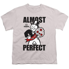 Monopoly Almost Perfect Youth 18/1 100% Cotton Short-Sleeve T-Shirt