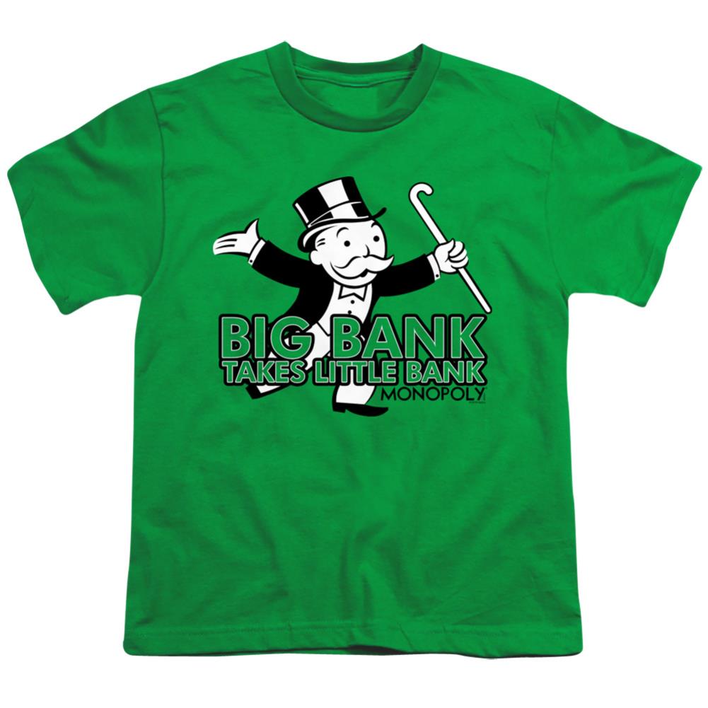 Monopoly Big Bank Youth 18/1 100% Cotton Short-Sleeve T-Shirt