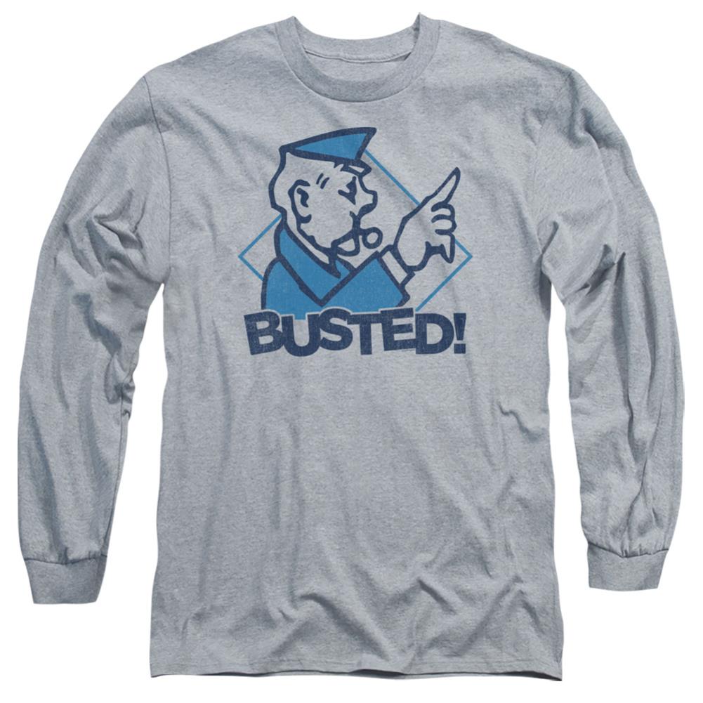 Monopoly Busted Men's 18/1 Cotton Long-Sleeve T-Shirt