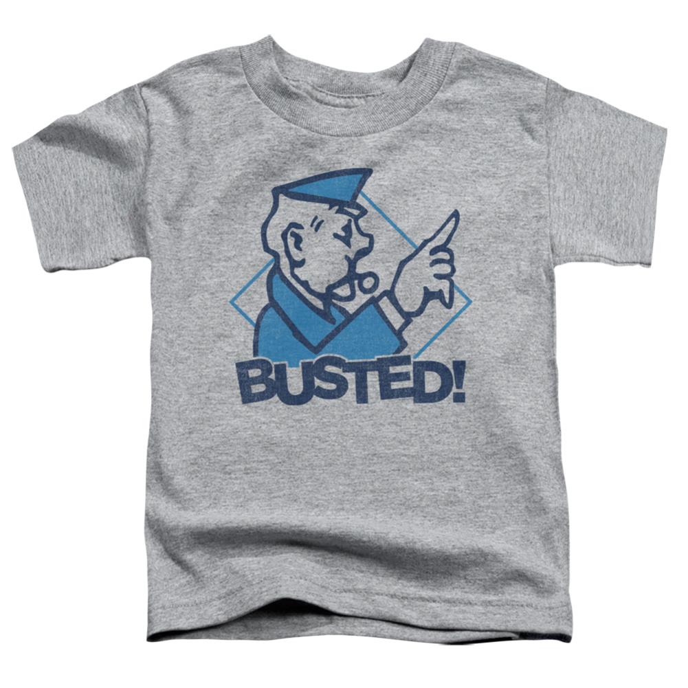 Monopoly Busted Toddler 18/1 Cotton Short-Sleeve T-Shirt