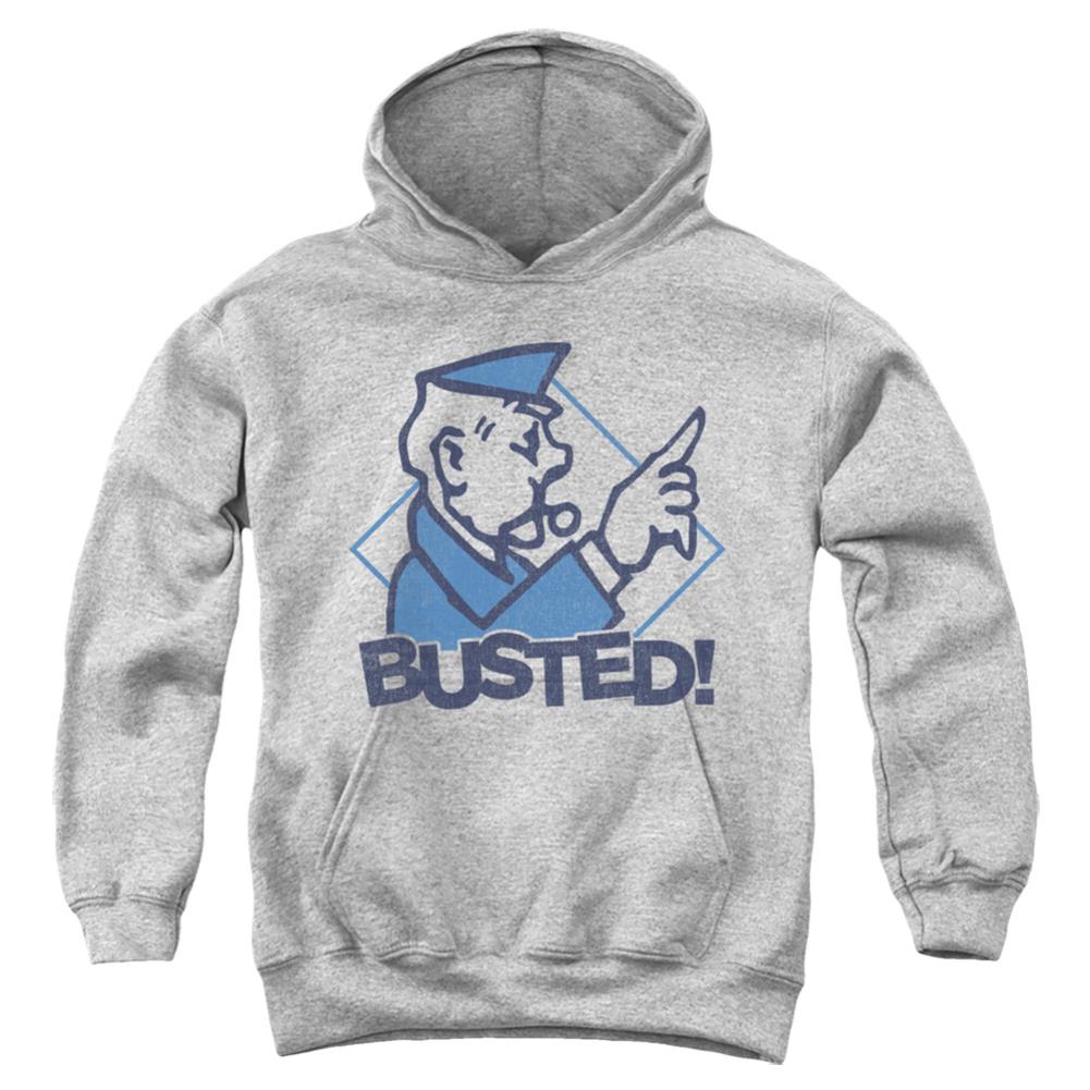 Monopoly Busted Youth Cotton Poly Pull-Over Hoodie