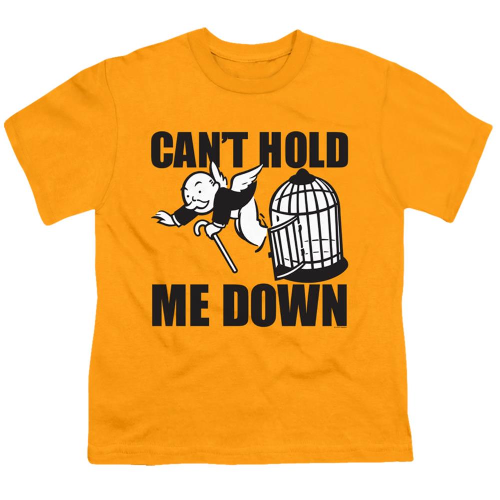 Monopoly Cant Hold Me Down No Logo Youth 18/1 100% Cotton Short-Sleeve T-Shirt