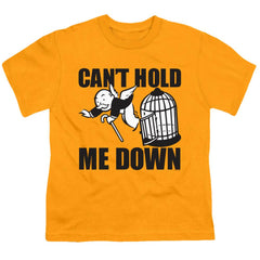 Monopoly Cant Hold Me Down No Logo Youth 18/1 100% Cotton Short-Sleeve T-Shirt