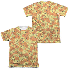 Monopoly Chance Chest Cards (Front/Back Print) Men's Regular Fit Poly Cotton Short-Sleeve T-Shirt