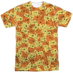 Monopoly Chance Chest Cards Men's Regular Fit Polyester Short-Sleeve T-Shirt