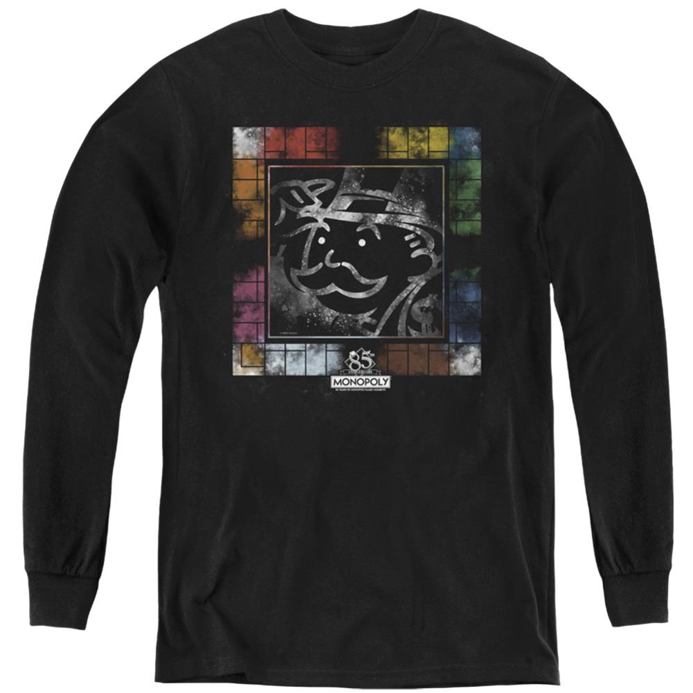 Monopoly Dusty Game Board Youth Long-Sleeve T-Shirt