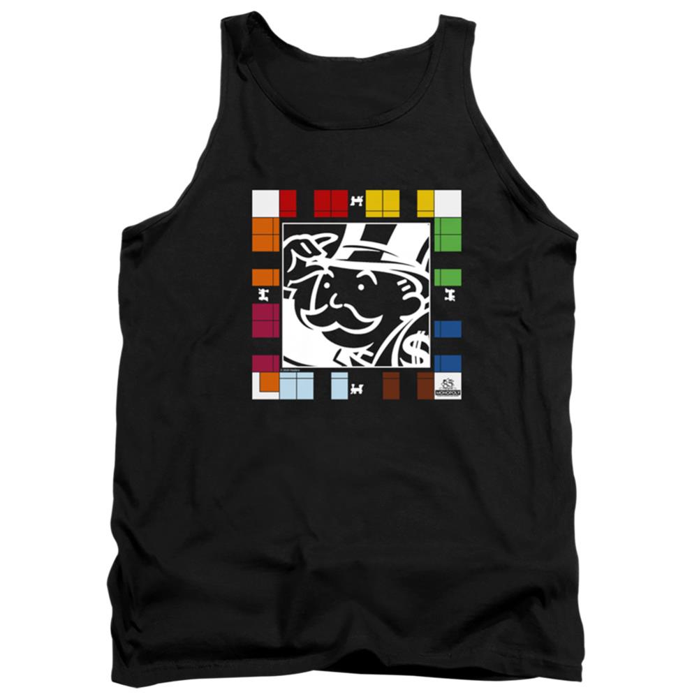 Monopoly Game Board Men's 18/1 Cotton Tank Top