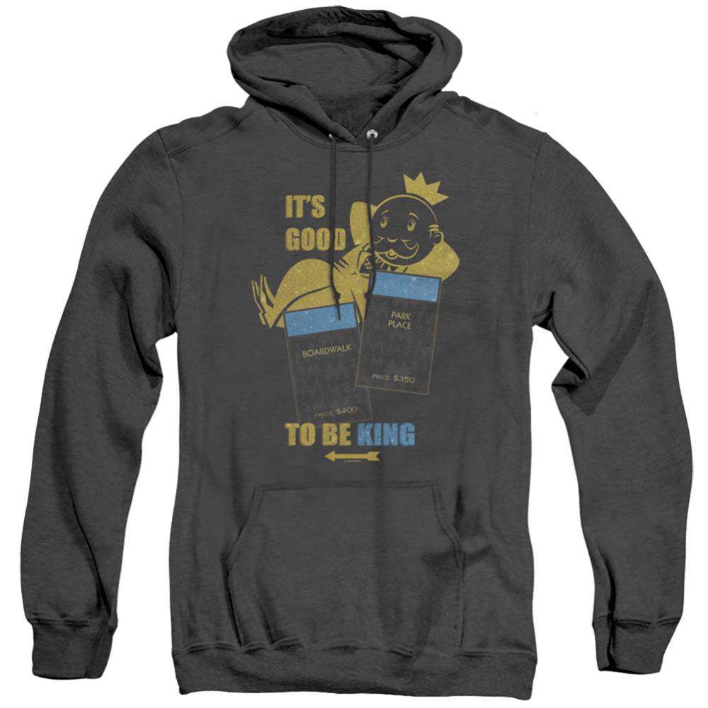 Monopoly Its Good To Be King No Logo Men's Pull-Over Hoodie