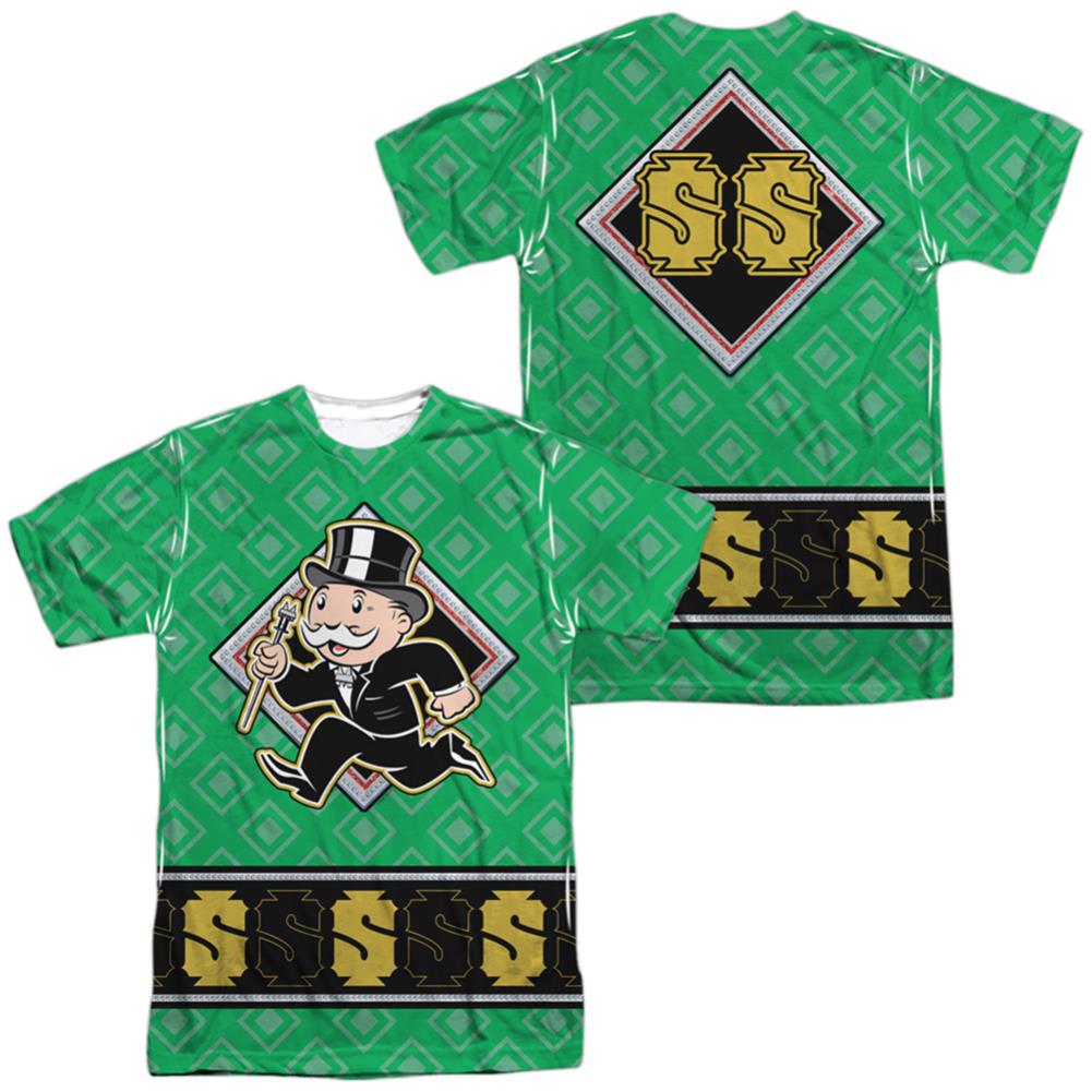 Monopoly Jersey (Front/Back Print) Men's Regular Fit Polyester Short-Sleeve T-Shirt