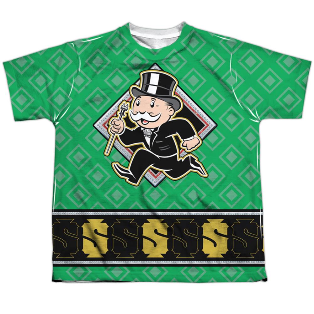 Monopoly Jersey Youth Regular Fit Poly Short-Sleeve T-Shirt