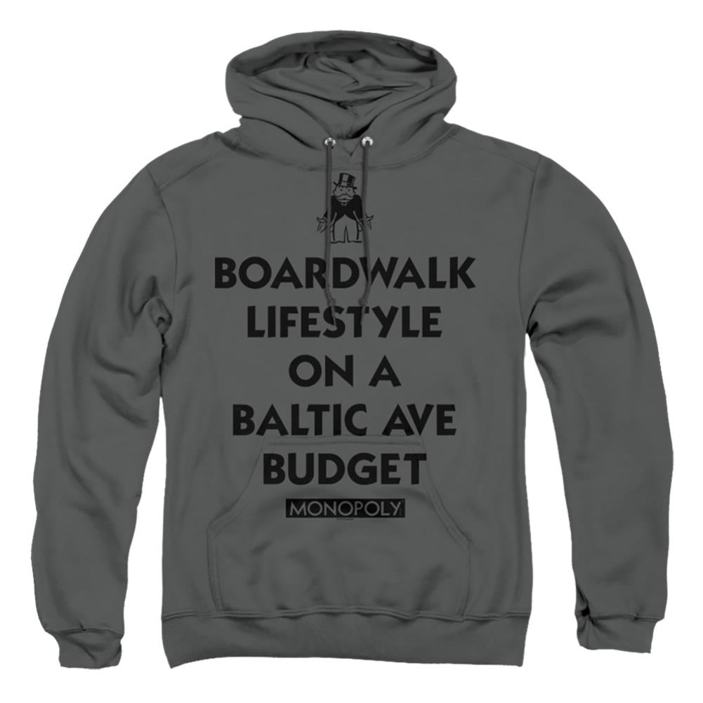 Monopoly Lifestyle VS Budget Men's Pull-Over 75 25 Poly Hoodie