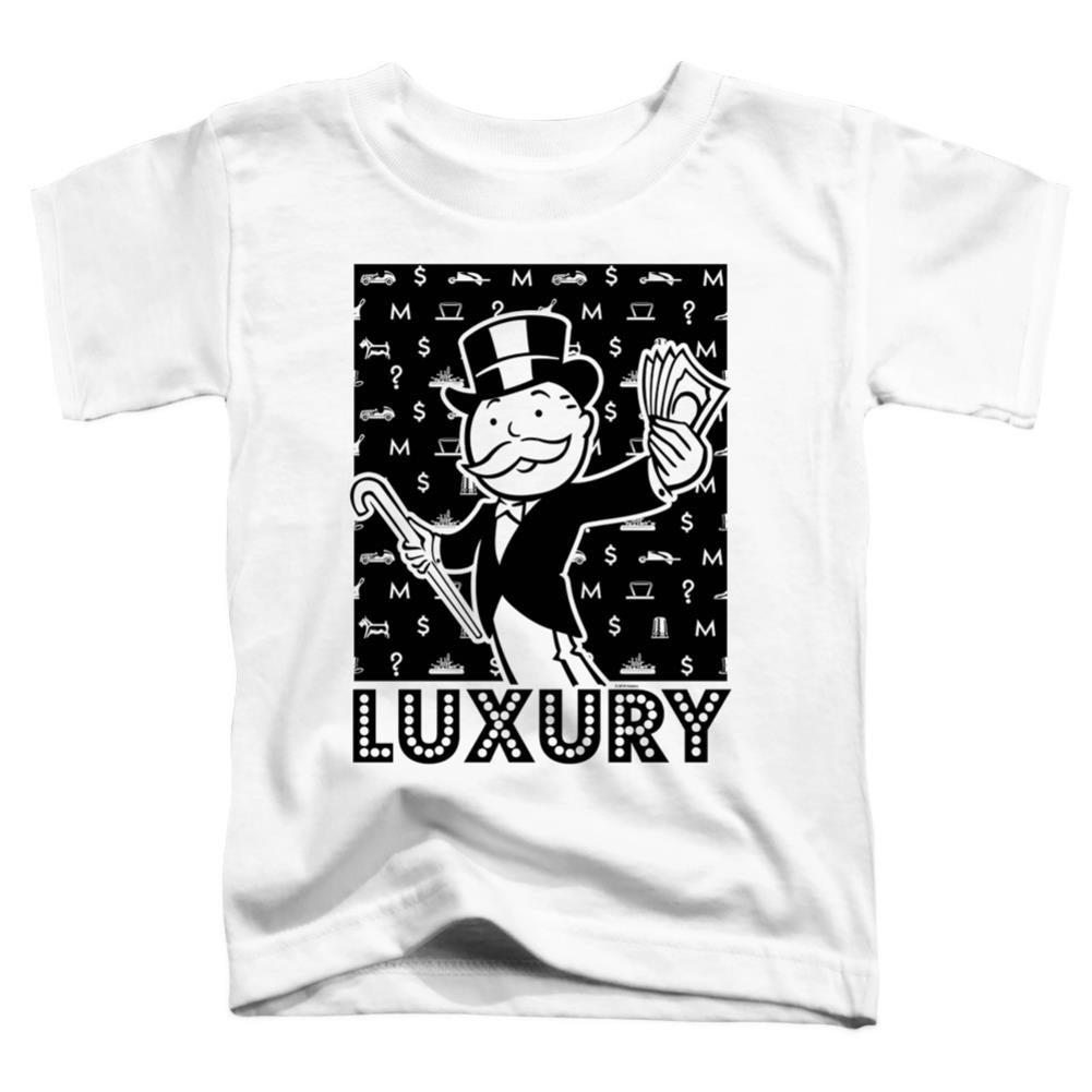 Monopoly Luxury Toddler 18/1 Cotton Short-Sleeve T-Shirt