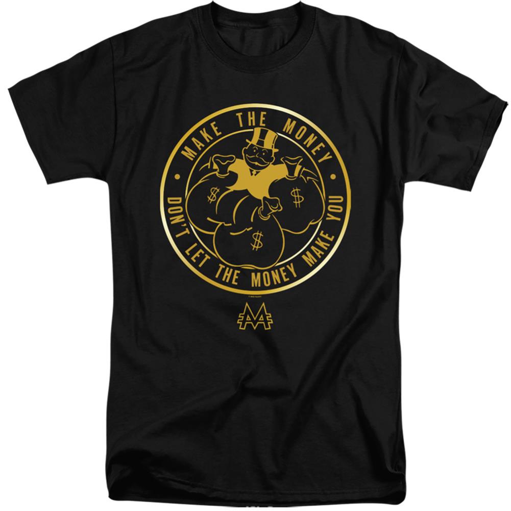 Monopoly Make Men's 18/1 Tall Cotton Short-Sleeve T-Shirt