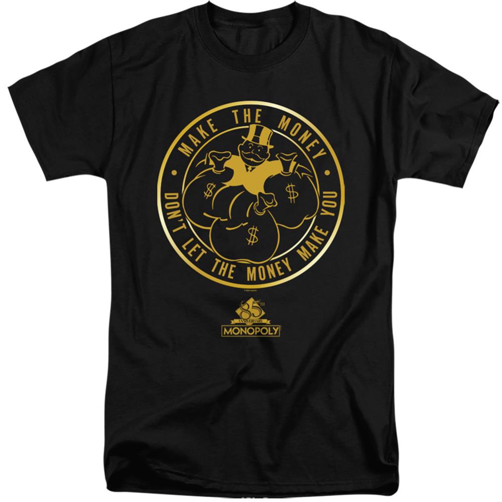 Monopoly Make Men's 18/1 Tall Cotton Short-Sleeve T-Shirt