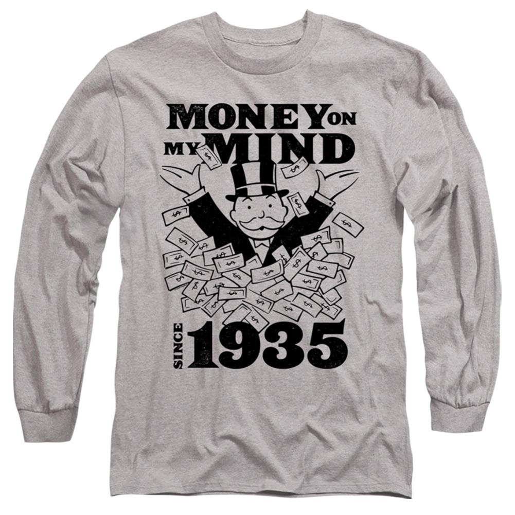 Monopoly Money Mind Since 35 Men's 18/1 Cotton Long-Sleeve T-Shirt