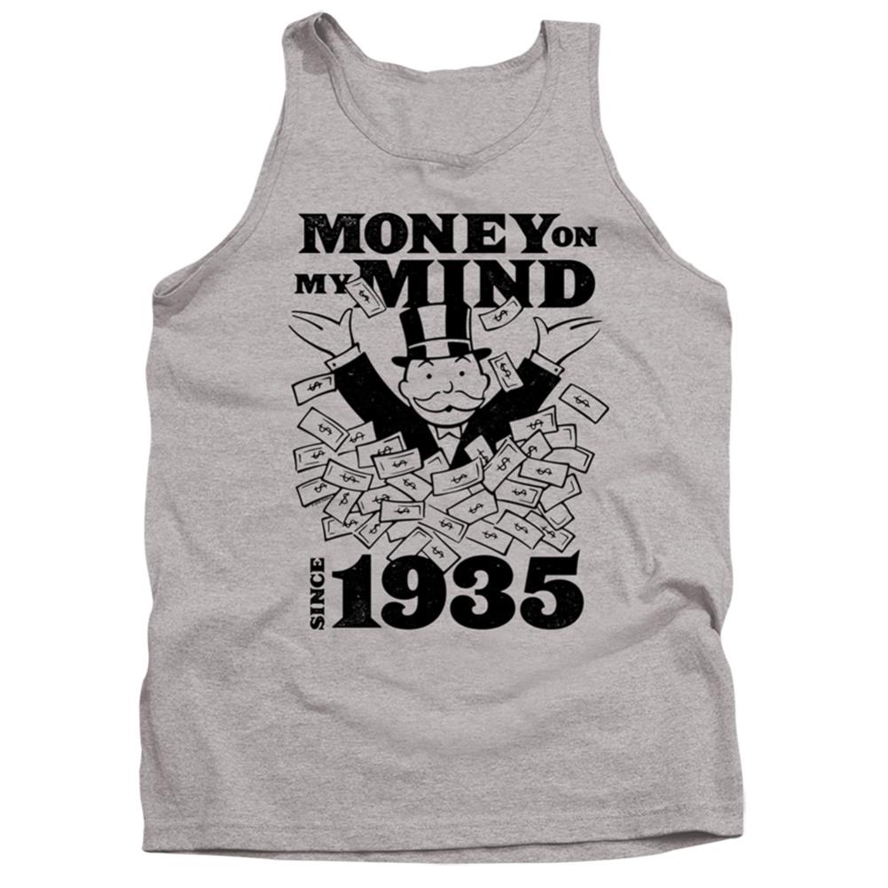 Monopoly Money Mind Since 35 Men's 18/1 Cotton Tank Top