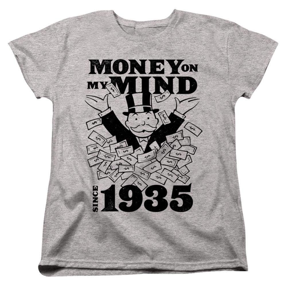 Monopoly Money Mind Since 35 Women's 18/1 Cotton Short-Sleeve T-Shirt