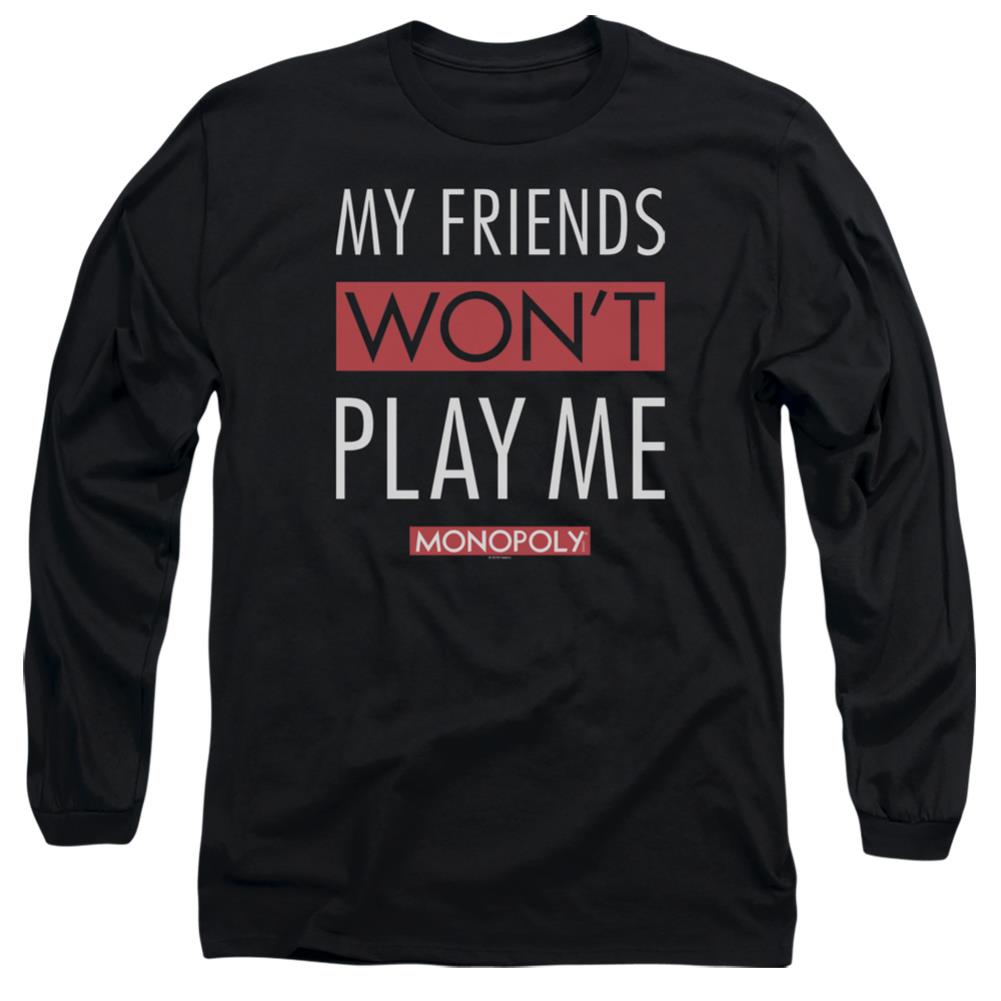 Monopoly My Friends Men's 18/1 Cotton Long-Sleeve T-Shirt