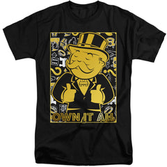 Monopoly Own Men's 18/1 Tall Cotton Short-Sleeve T-Shirt