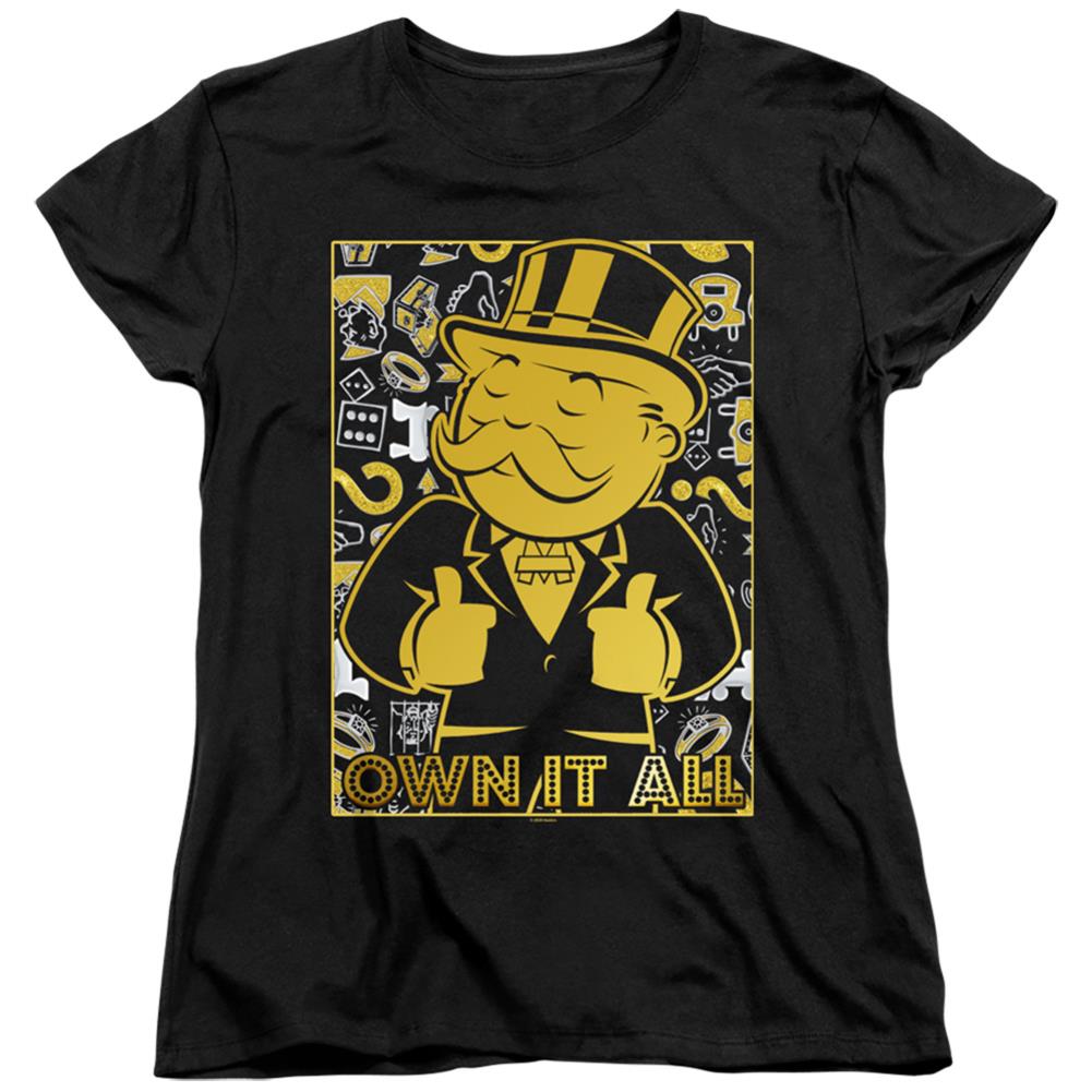 Monopoly Own Women's 18/1 Cotton Short-Sleeve T-Shirt