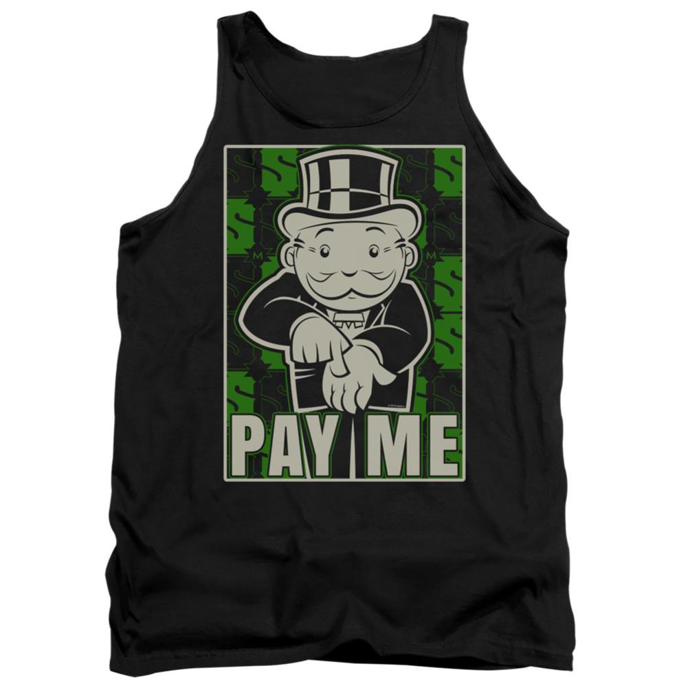Monopoly Pay Me Men's 18/1 Cotton Tank Top