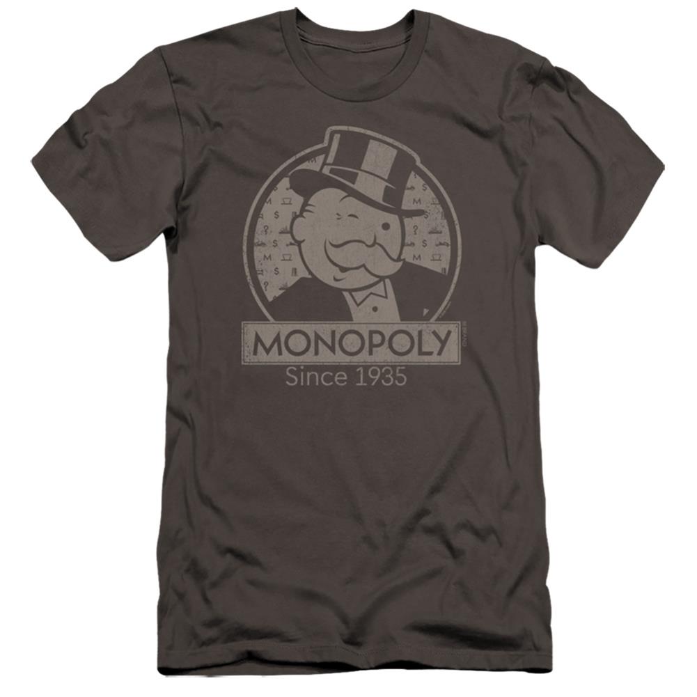 Monopoly Wink Men's Ultra-Soft 30/1 Cotton Slim Short-Sleeve T-Shirt