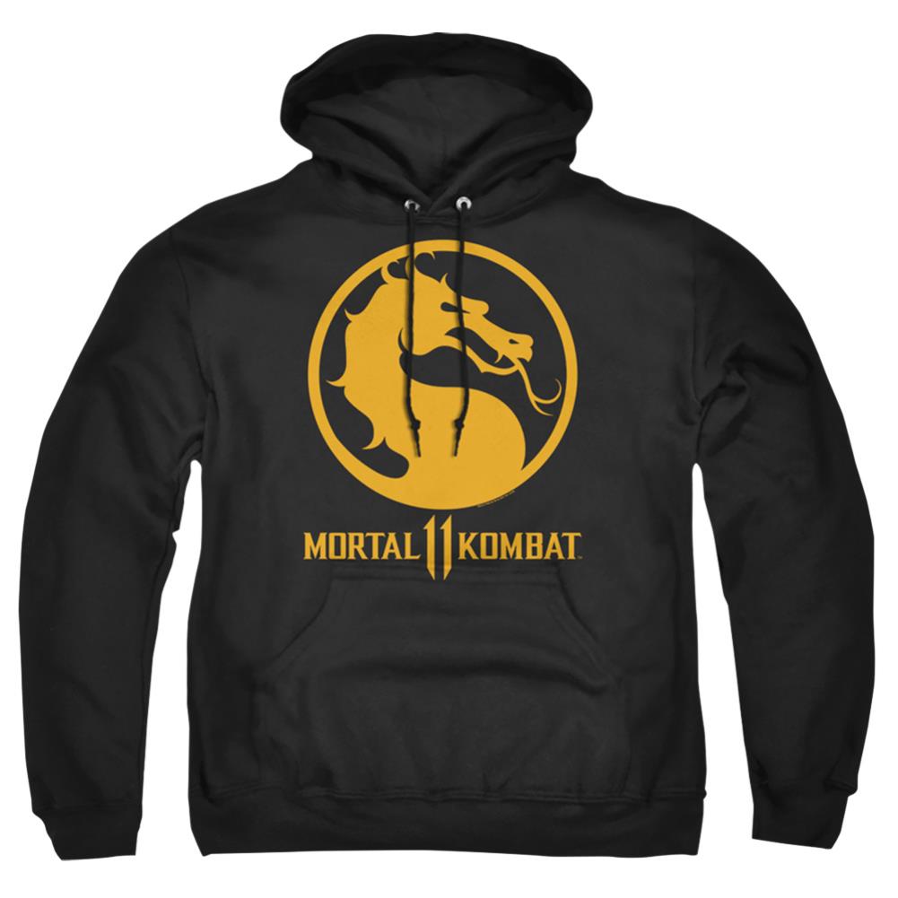 Mortal Kombat 11 Dragon Logo Men's Pull-Over 75 25 Poly Hoodie