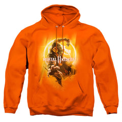 Mortal Kombat 11 From The Flames Men's Pull-Over 75 25 Poly Hoodie