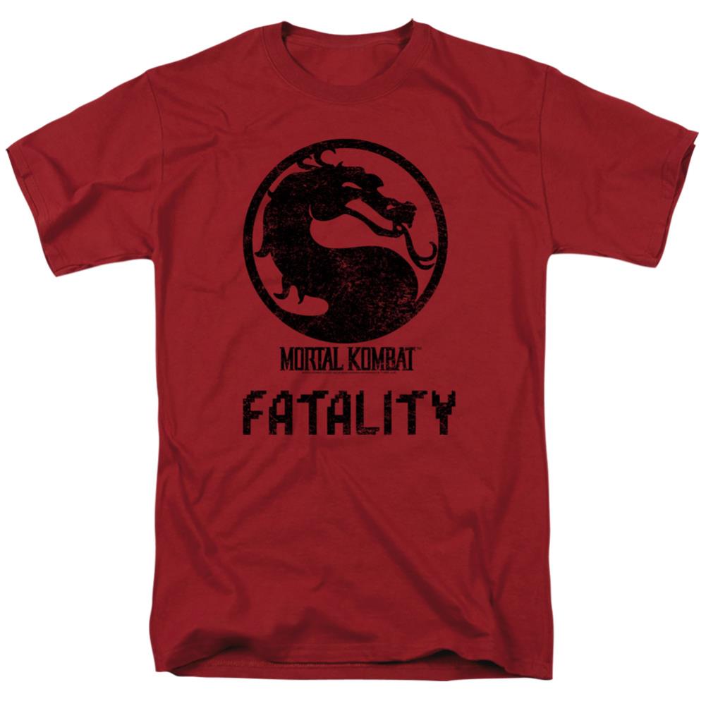 Mortal Kombat Klassic Fatality Men's 18/1 Cotton Short-Sleeve T-Shirt