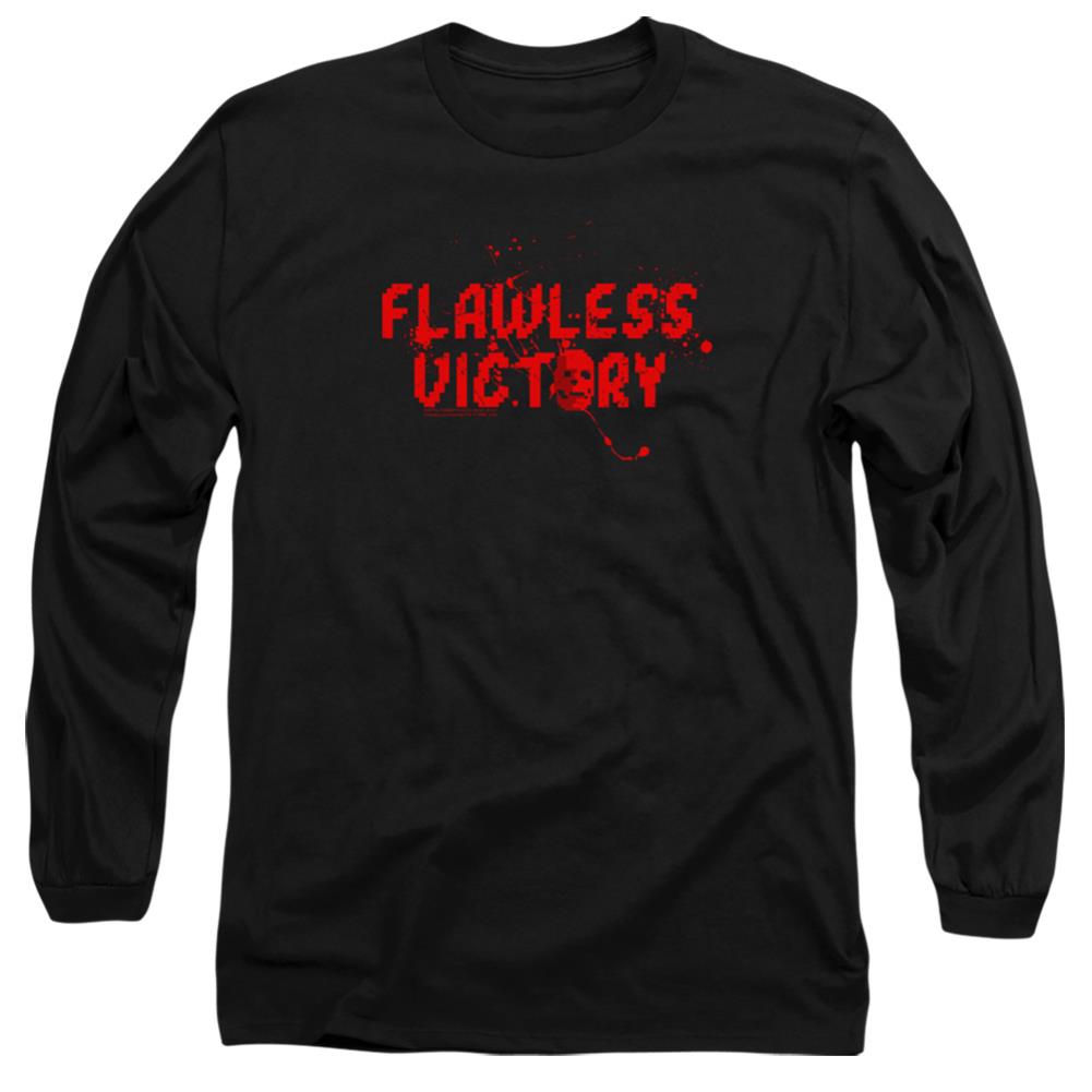 Mortal Kombat Klassic Flawless Victory Men's 18/1 Cotton Long-Sleeve T-Shirt