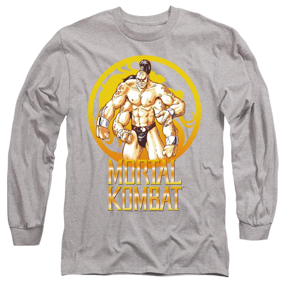 Mortal Kombat Klassic Goro Men's 18/1 Cotton Long-Sleeve T-Shirt