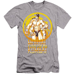 Mortal Kombat Klassic Goro Men's Ultra-Soft 30/1 Cotton Slim Short-Sleeve T-Shirt