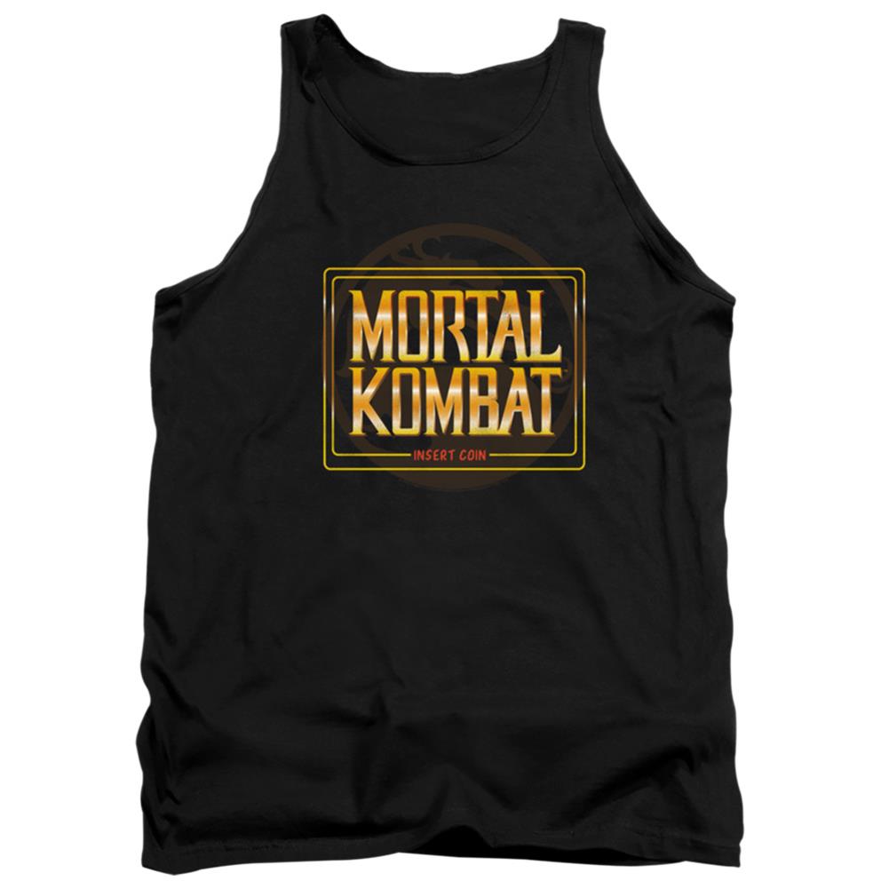 Mortal Kombat Klassic Insert Coin Men's 18/1 Cotton Tank Top