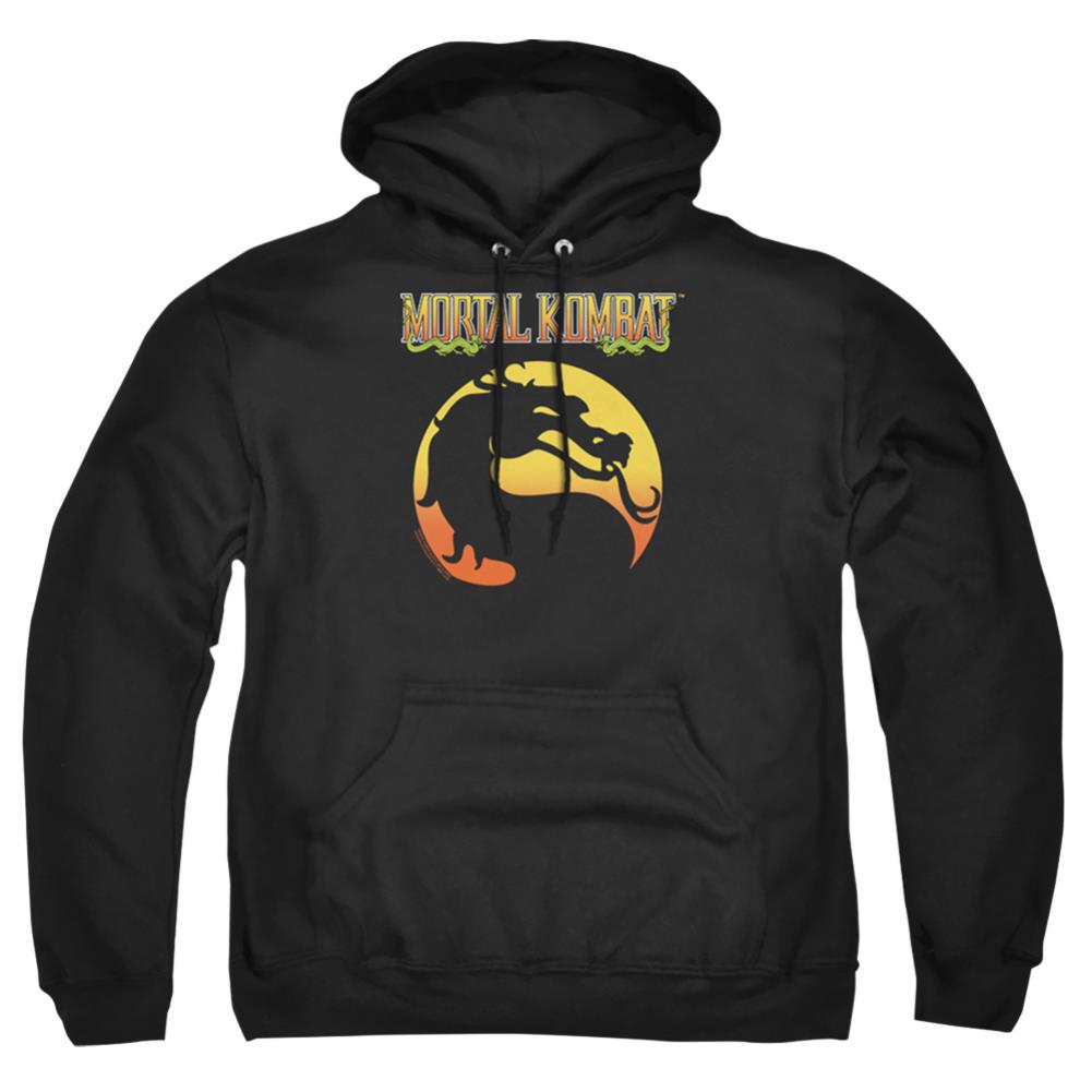 Mortal Kombat Klassic Logo Men's Pull-Over 75 25 Poly Hoodie