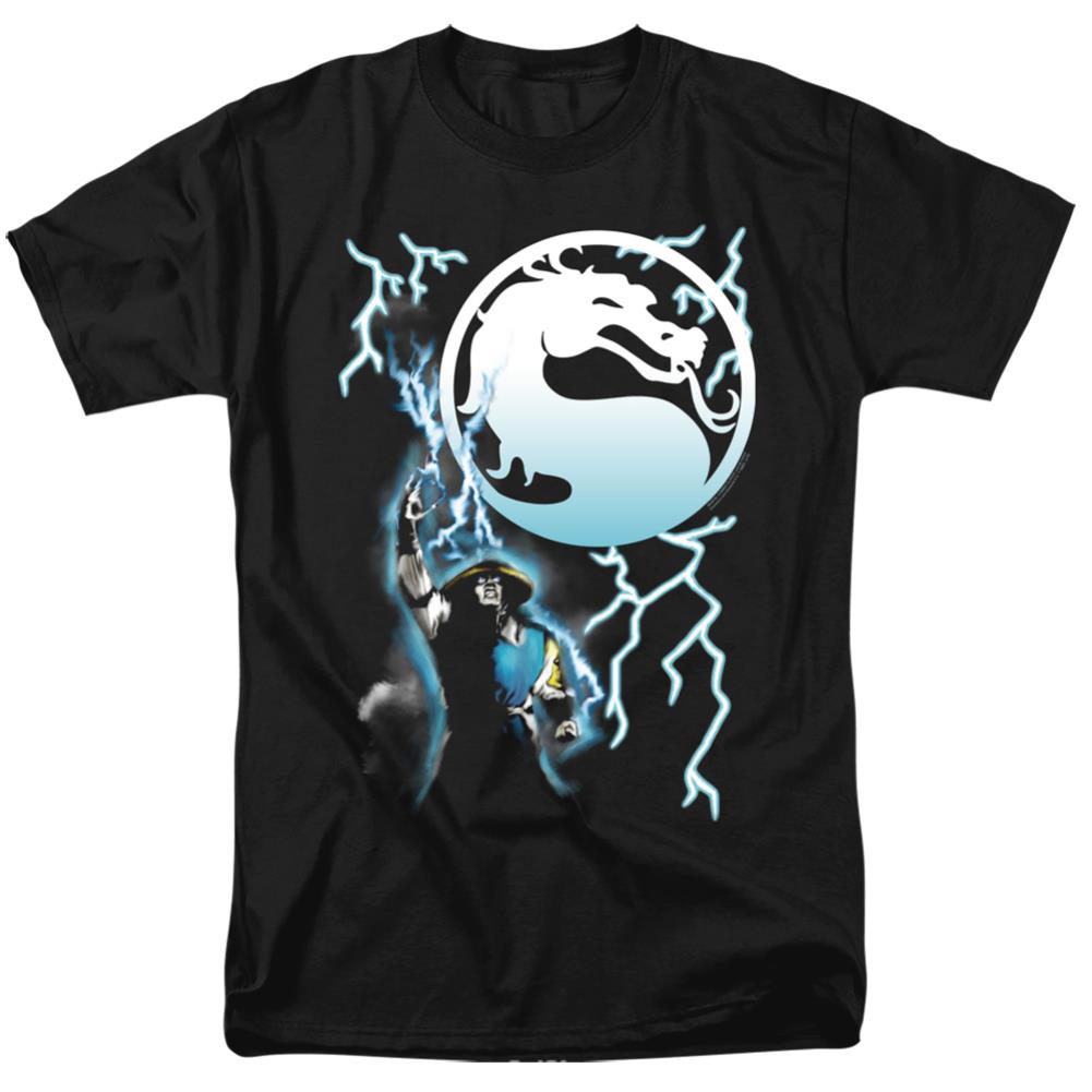 Mortal Kombat Klassic Raiden Men's 18/1 Cotton Short-Sleeve T-Shirt