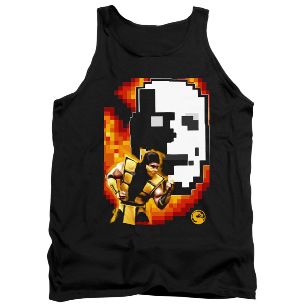 Mortal Kombat Klassic Scorpion Men's 18/1 Cotton Tank Top