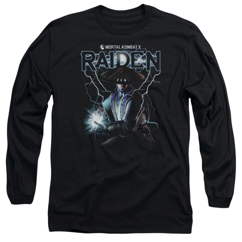 Mortal Kombat Raiden Men's 18/1 Cotton Long-Sleeve T-Shirt