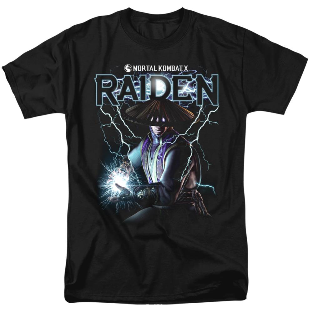 Mortal Kombat Raiden Men's 18/1 Cotton Short-Sleeve T-Shirt