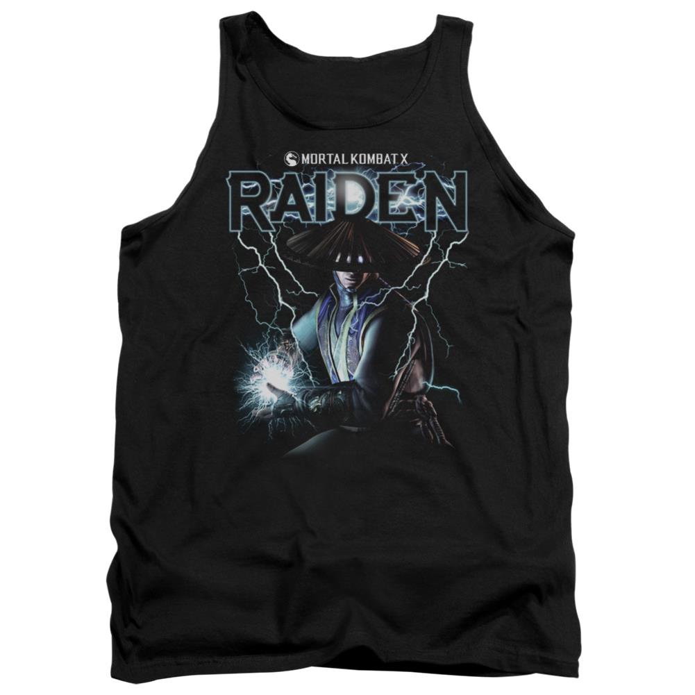 Mortal Kombat Raiden Men's 18/1 Cotton Tank Top
