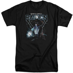 Mortal Kombat Raiden Men's 18/1 Tall Cotton Short-Sleeve T-Shirt