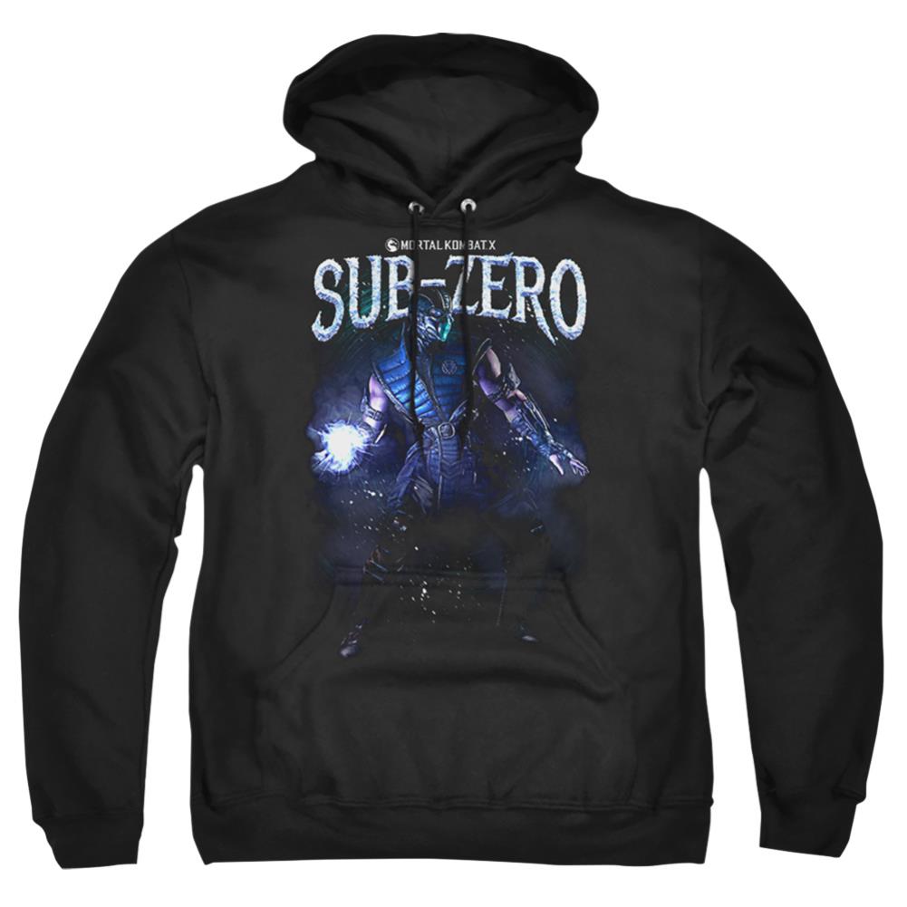 Mortal Kombat Sub-Zero Men's Pull-Over 75 25 Poly Hoodie
