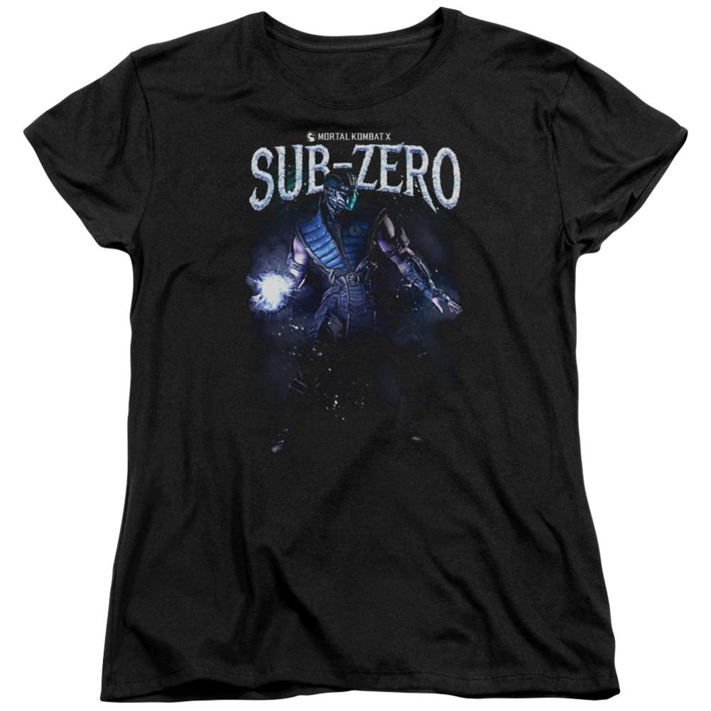 Mortal Kombat Sub-Zero Women's 18/1 Cotton Short-Sleeve T-Shirt