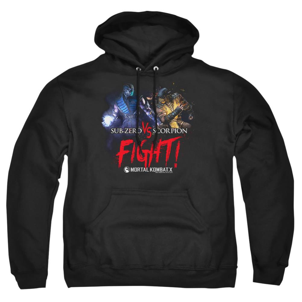 Mortal Kombat X Fight Men's Pull-Over 75 25 Poly Hoodie