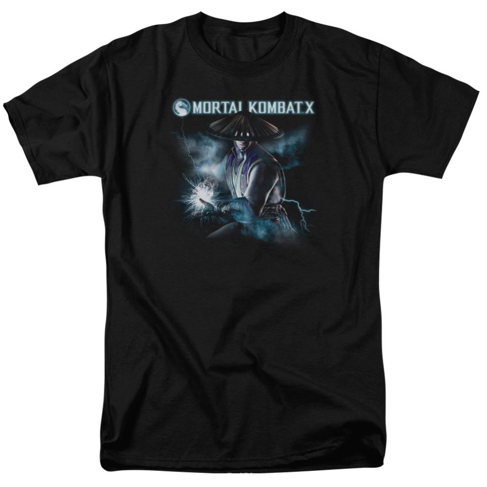 Mortal Kombat X Raiden Men's 18/1 Cotton Short-Sleeve T-Shirt