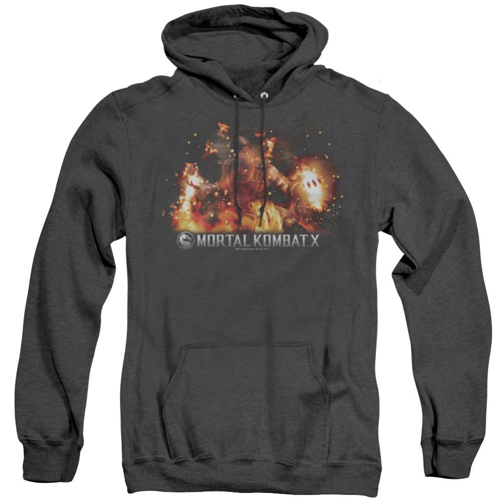 Mortal Kombat X Scorpio Flames Men's Pull-Over Hoodie
