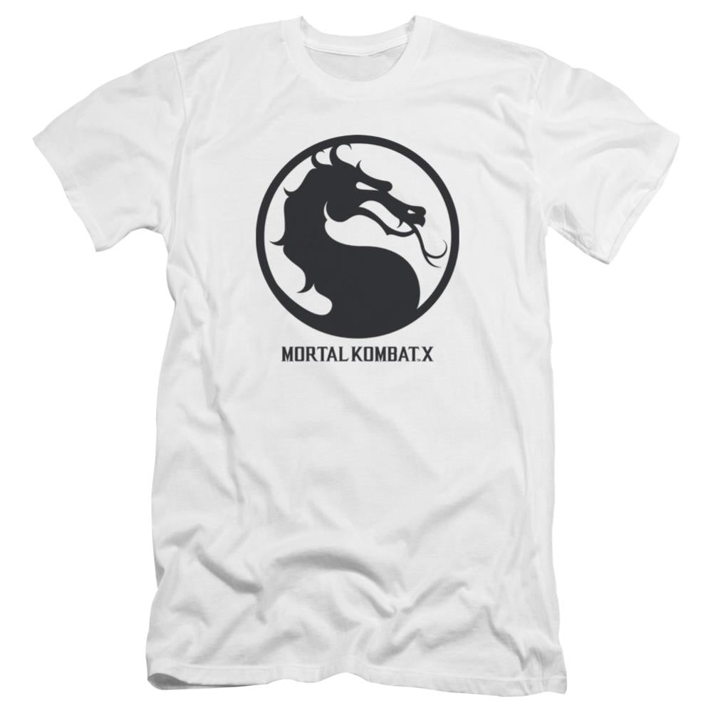 Mortal Kombat X Seal Men's Ultra-Soft 30/1 Cotton Slim Short-Sleeve T-Shirt