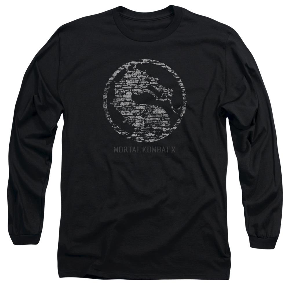 Mortal Kombat X Stone Seal Men's 18/1 Cotton Long-Sleeve T-Shirt