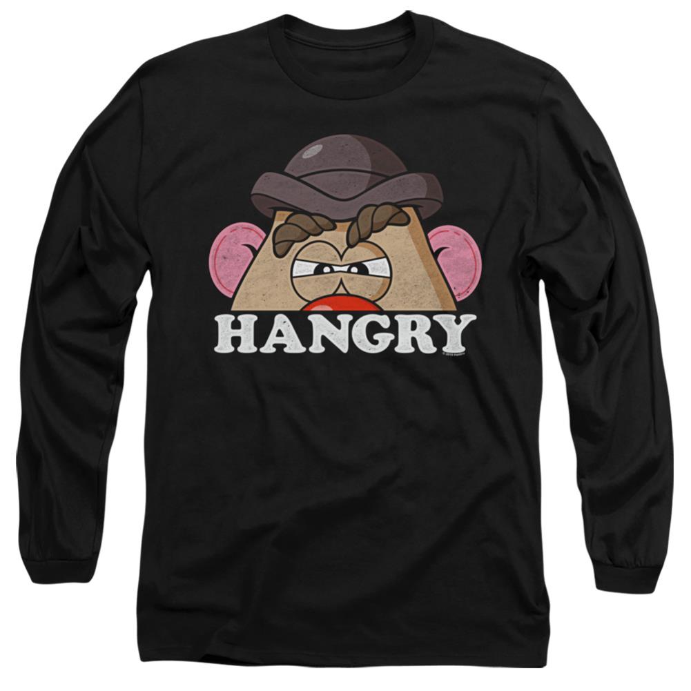 Mr. Potato Head Hangry Men's 18/1 Cotton Long-Sleeve T-Shirt